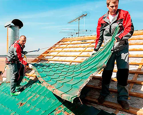 Замена кровли